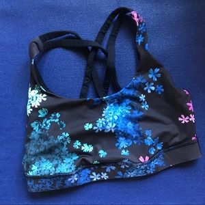 Lululemon EUC energy Bra pop floral 6